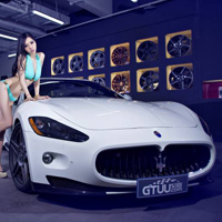 白色玛莎拉蒂GTS跑车高清QQ头像图片