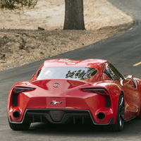 丰田超级概念跑车,红色最吉利的颜色了