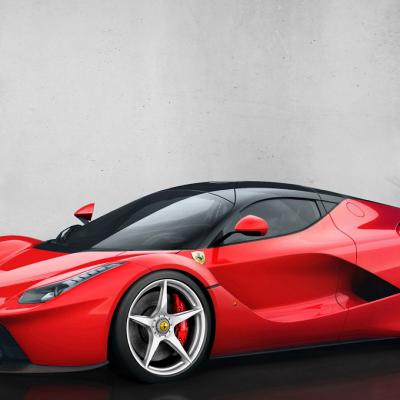 红色法拉利头像，法拉利ferrari laferrari照片