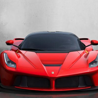 红色法拉利头像，法拉利ferrari laferrari照片