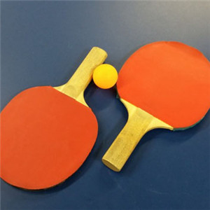 乒乓球头像励志 乒乓球和球拍图片