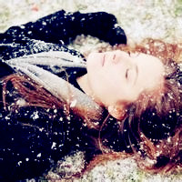 下雪唯美图片头像女生,雪美人更美