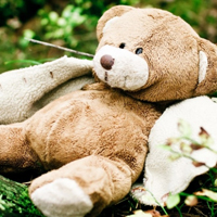 忧伤的泰迪熊头像,可爱又伤感的泰迪熊qq头像图片