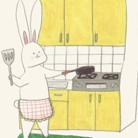 可爱卡通小兔子简笔画个性头像_让兔子的日子比你都快乐