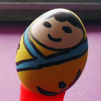 雕刻+彩绘型鸡蛋壳画艺术头像图片_把彩绘蛋壳艺术发挥得淋漓尽致