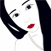 韩系手绘女生头像,唯美手绘韩系女孩图片