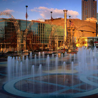 好看的微博头像图片 音乐喷泉广场唯美图片