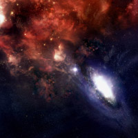 好看的原宿星空头像,五彩星空唯美图片
