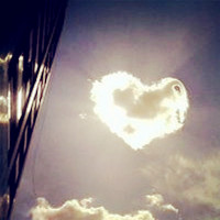 唯美心形云朵QQ头像图片,我们恋爱了