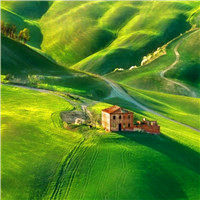 好看的微信头像风景图 最美图片精选,瀑布,绿色的草原