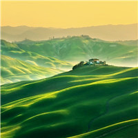 好看的微信头像风景图 最美图片精选,瀑布,绿色的草原