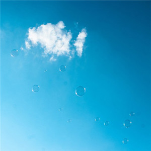 蓝天白云的微信头像 好看高清天空中的白云图片