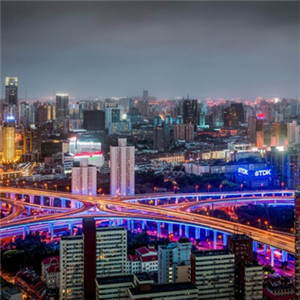 风光图头像 上海宏伟的南浦大桥高清图片