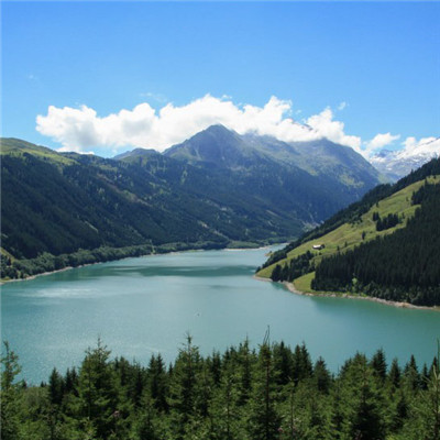 景色迷人的湖泊图片，清晰风景头像