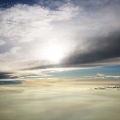2020年美丽风景微信头像图片，仙气缭绕的云海风景图片