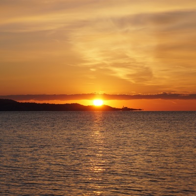 美丽的日出日落风景高清QQ微信图片
