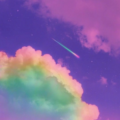 梦幻般美的天空微信头像图片 色彩斑斓太美丽了