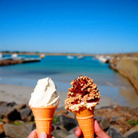 天越来越暖和了,给大家分享一下冰淇淋唯美头像图片