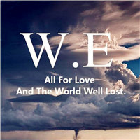 WE系文字字母头像图片,All for love and the world well lsot