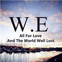 WE系文字字母头像图片,All for love and the world well lsot