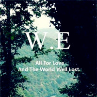 WE系文字字母头像图片,All for love and the world well lsot