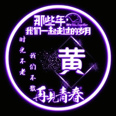 2020炫彩姓氏头像，那些年我们一起走过的岁月再见青春