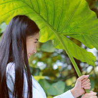 她的甜蜜笑容能迷倒你的清新唯美意境女生头像,太美了