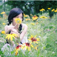 越看越好看,越美丽的清新森系女生qq头像