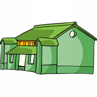 个性唯美卡通建筑QQ头像图片_一栋栋可爱的小房子