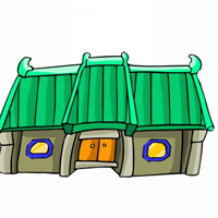 个性唯美卡通建筑QQ头像图片_一栋栋可爱的小房子