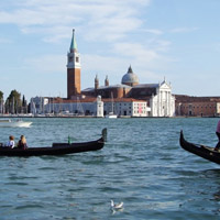 意大利水城威尼斯城市风景头像图片
