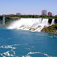 好看唯美瀑布QQ头像图片,加拿大尼亚加拉大瀑布