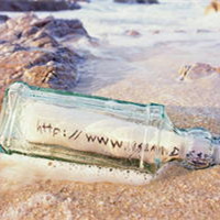 漂流瓶唯美意境图片头像,装着我的愿望流向大海