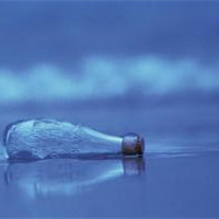 漂流瓶唯美意境图片头像,装着我的愿望流向大海