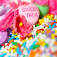 缤纷美味彩虹糖图片,吃在嘴里甜在心中
