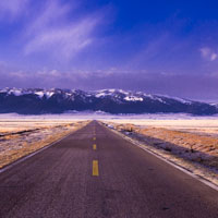 冬季新疆赛里木湖风景头像图片大全