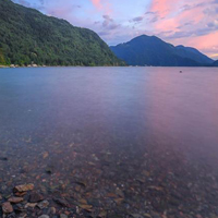 加拿大温哥华哈里森湖风景QQ头像图片