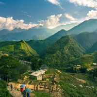 美丽的越南村庄风景QQ头像图片大全