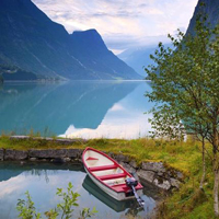 挪威优美风景,世界最美丽的地方来吧