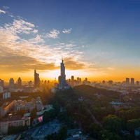 中华古都南京风景头像,城市夜晚图片真实图片