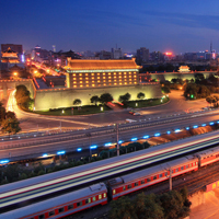 正方形城市夜景头像,西安城市夜景图片