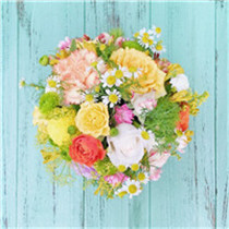 把最好的花送给最爱的人 韩式小清新花束头像