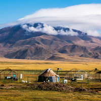 个性风景头像 新疆巴音布鲁克风景图片