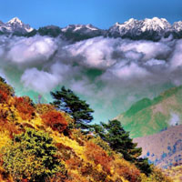 分离9张漂亮又好看的喜马拉雅山风景图片头像大全