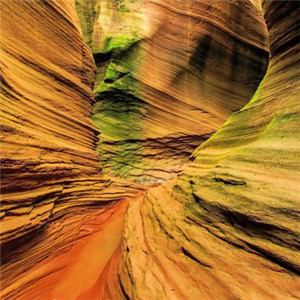 世界最漂亮的风景头像，陕西甘泉雨岔大峡谷风景图片