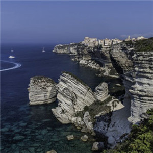 高清风景头像图片 法国科西嘉岛风景图片