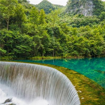 自然风景图片头像 高清深绿色自然景色图片