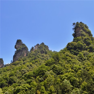 真实风景头像图片 湖南张家界自然风景图片