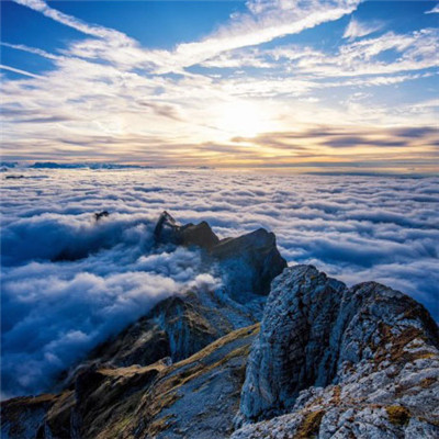 超好看的风景头像，清空万里美丽的蓝天自然风景图片