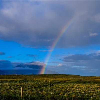 绚丽夺目的彩虹唯美微信风景头像图片